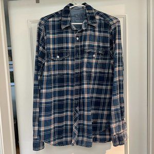 True Grit - Blue Plaid Shirt